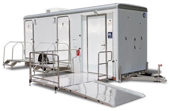 ADA Handicapped Restroom Trailer Rentals in Massachusetts