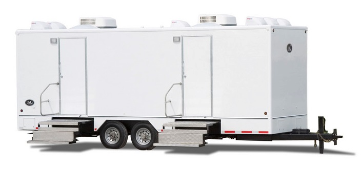 Restroom Trailer Rental With Shower & Changing Room in Massachusetts